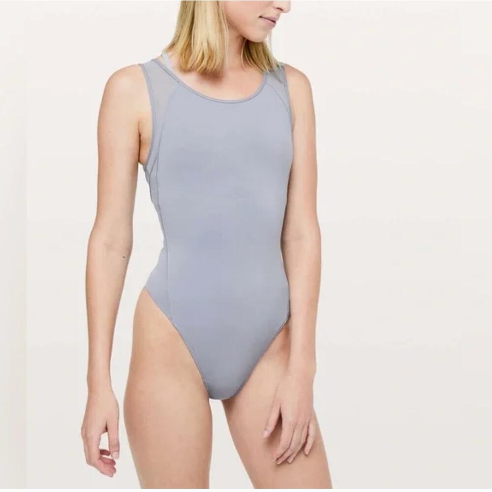 Lululemon Seek The Heat Bodysuit Purple Size 8
